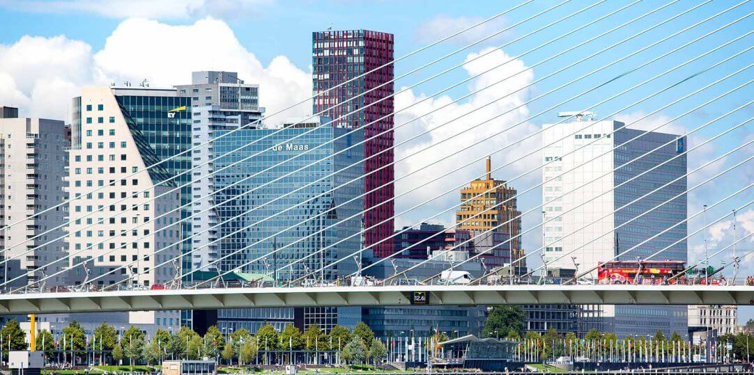 Erasmusbrug - Rotterdam Maritime Capital of Europe